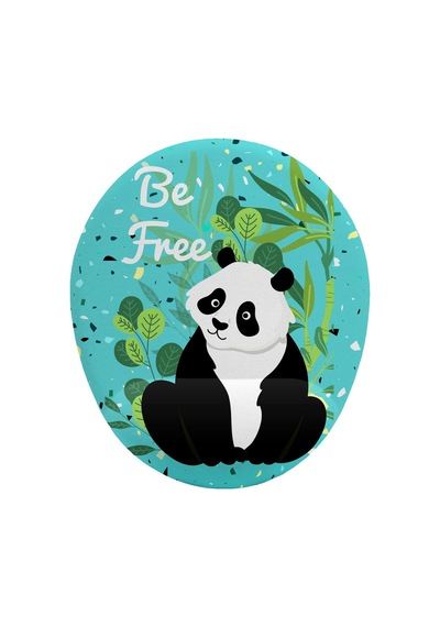 Sevimli Panda Bilek Destekli Mouse Pad