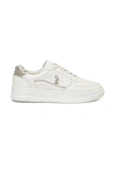 U.S. Polo Assn. 4F GRACE 4PR Kadın Bej Sneaker