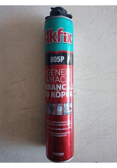 Drl Hırdavat Akfix Pu Tabancalı Köpük 750 Ml