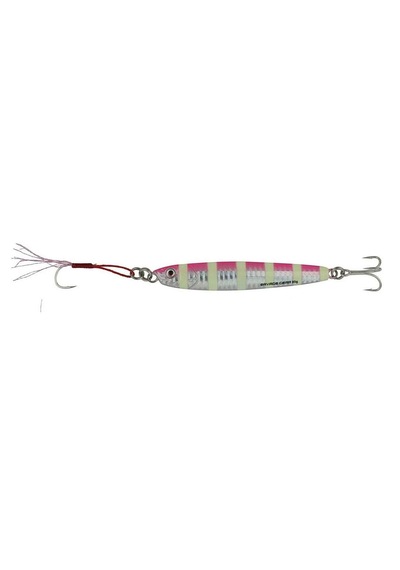 Savage Gear 3d Slim Minnow Jig 100 Gr 12.5 Cm Pink Zebra Glow