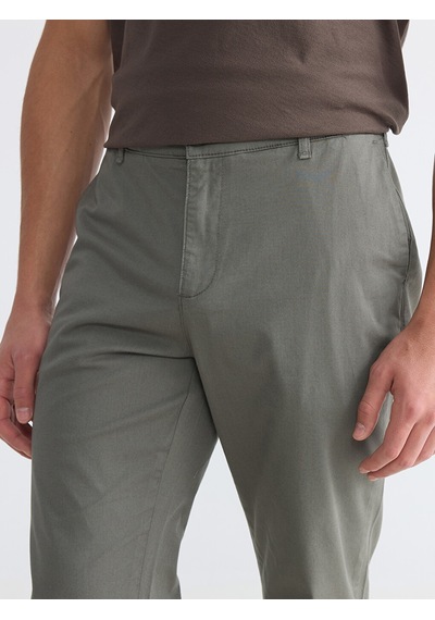 Lcwaıkıkı Classic Haki Regular Fit Erkek Chino Pantolon