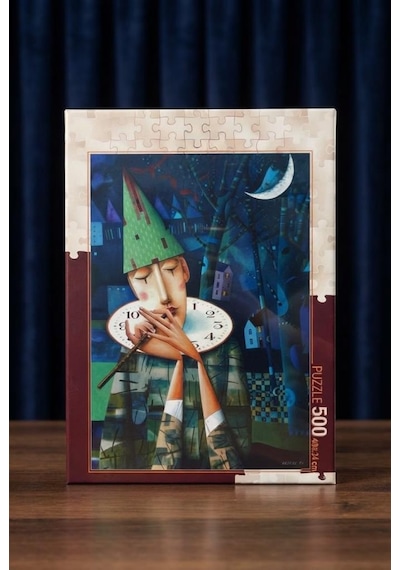 Gece Yarısı Düşleri: Zamansız Şarkı 500 Parça Puzzle Eğitici Öğretici Puzzle