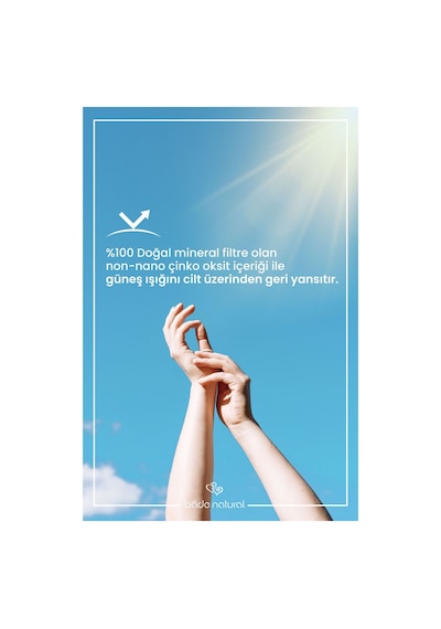 Bade Natural Mineralli ve Besleyici Güneş Koruyucu Stick SPF50 6 G