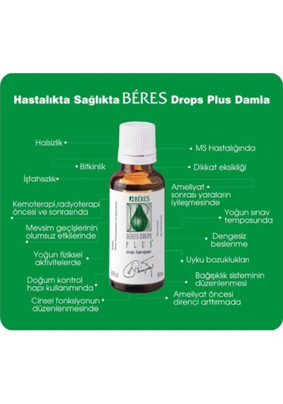 Beres Drops Plus Damla 100X2 200 Ml