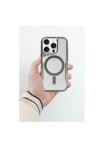 Apple İphone 15 Plus Kılıf Boyi Magsafe Silikon Kapak - Derin Mor 0.2M-Çok Renkli