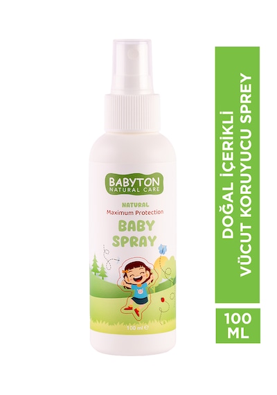 Babyton Organik ve Doğal İçerikli Vücut Koruyucu Sprey 100 ML