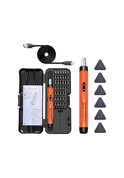 Blackbird Game Center Leerfei TK-S001 Pro Tech 38 Parça Hassas Şarjlı Tornavida Seti