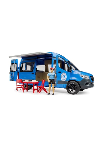 Bruder Mb Sprinter Karavan, Aksesuarlar Ve Sürücüsü Br02684