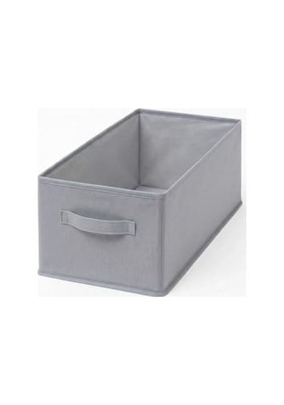 Orret Home 24x41x20 Cm Bez Kutu Pantolon Organizeri Dolap İçi Düzenleyici, Çamaşır Organizer, Gardırop İçi Pantolon Saklama Kutusu, Katlanabilir Dolap Organizer Sepeti
