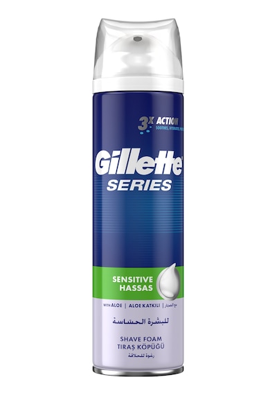 Gillette Series Sensitive Tıraş Köpüğü 250 ML