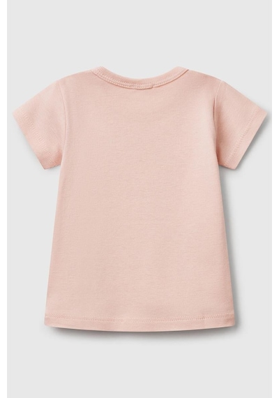 United Colors Of Benetton Kız Bebek T Shirt A.pembe 3ı9wa1062-1423 Pembe
