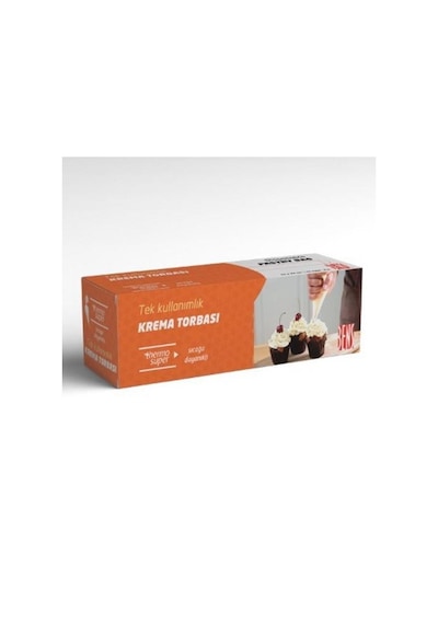 Bens Tek Kullanımlık Krema Torbası 50 Li