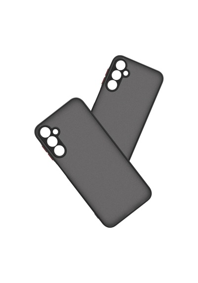 Newface - 129 - Samsung Galaxy A15 4g Kılıf Montreal Silikon Kapak - Edntrend - - Siyah Sıyah