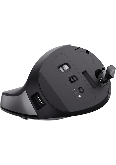 Trust 25146 Bayo Bluetooth + 2.4ghz. Şarjlı Ergonomik Dikey Mouse