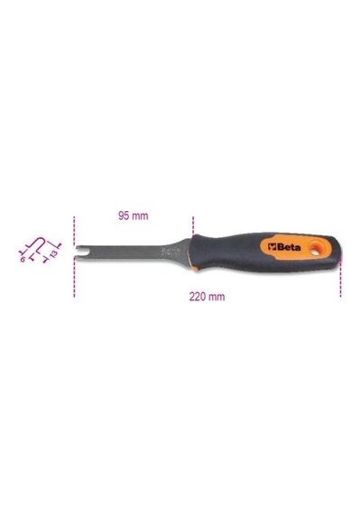 Macun Sıyırıcı Bıçak 1479U/13