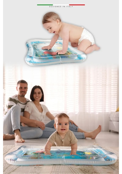 Su Aktivite Ve Oyun Matı Eğitici Duyu Gelişim X