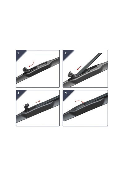 Sentinel 43 Cm Universal Hybrid Silecek