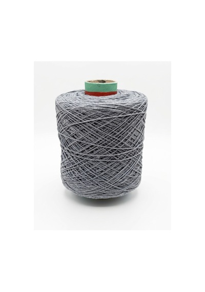 Premium İnce Cotton Zincir Makrome İpi Koyu Gri 1 Kg - 2 Mm Çanta Runner İpi