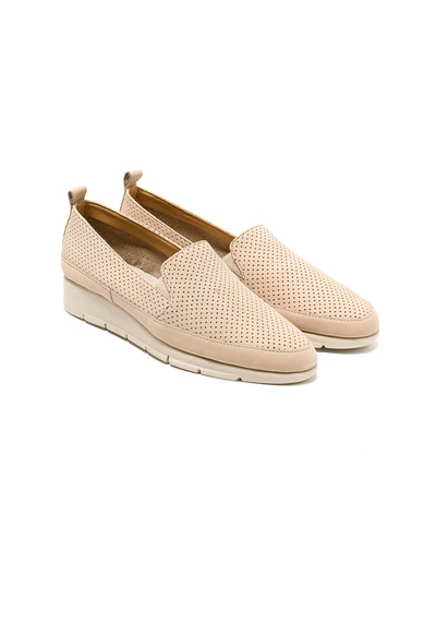 Babet Kadın 51h2 Frau Nabuk Panna Off White Çok Renkli