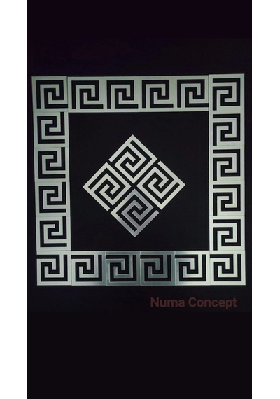 Numa Concept 16 Adet 9X9Cm Pleksi Labirent Bordür