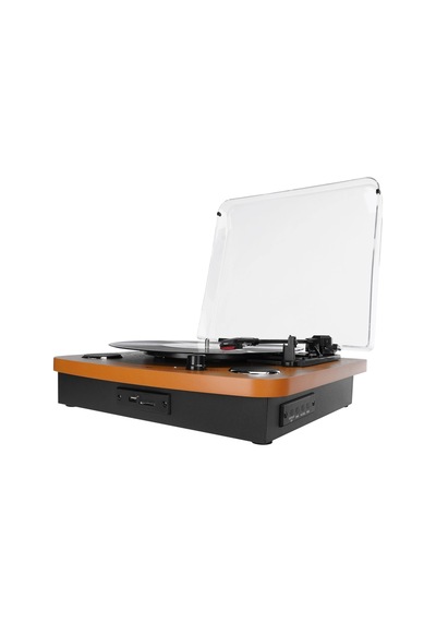 Mıkado Mn-p235, Nostalgia, Voyager, 6w, Masaüstü, Ahşap, Plak Çalar, Bluetooth, Pikap, Müzik Kutusu