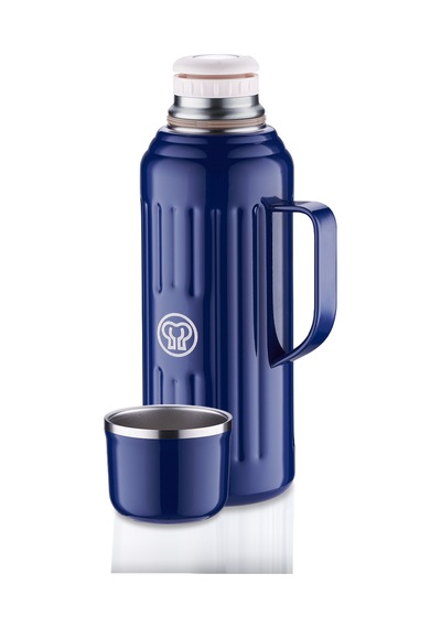 Korkmaz Comfort Lacivert Termos 1.1 Litre A5667-2 Çok Renkli