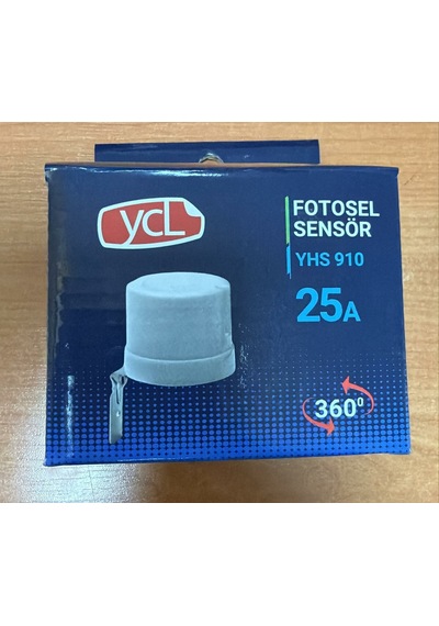 Ycl Yhs 910 Fotosel Gece Gündüz Sensörü 220 Volt 25 Amper
