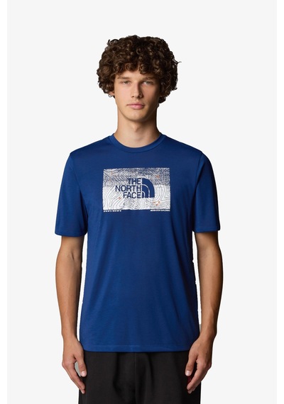 The North Face M Foundatıon Abstract Graphıc Erkek Mavi T-shirt Nf0a8bqvd1r1 Mavi The North Face M Foundatıon Abstract Graphıc Erkek Mavi T-shirt Nf0a8bqvd1r1 Mavi