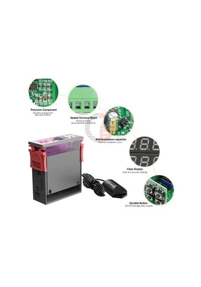 Isi ve Nem Kontrol Sht2000 Ac220V Led Dijital Ekran Isi ve Nem Kontrol Sht2000 Ac220V Led Dijital Ekran