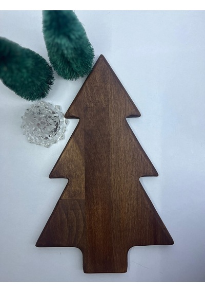 Hbs Art Design Çam Ağacı Modelli Kesme Tahtası 30x19 Cm %100 Kayı