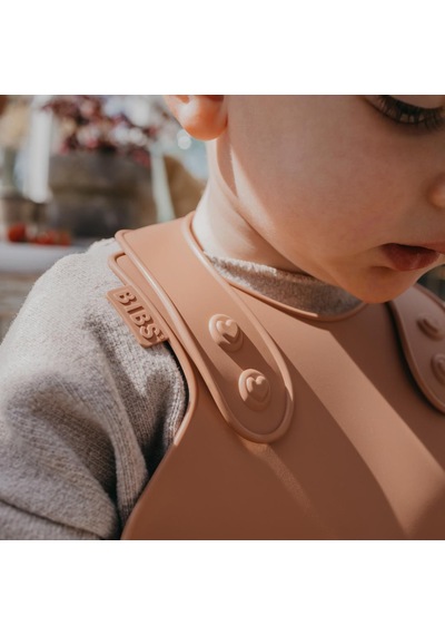 Bibs Overall Bib Bebek Mama Önlüğü - Earth Kiremit