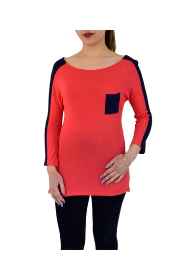 Kadın Kayık Yaka Turuva Kol Sweatshirt Brg-35341 001