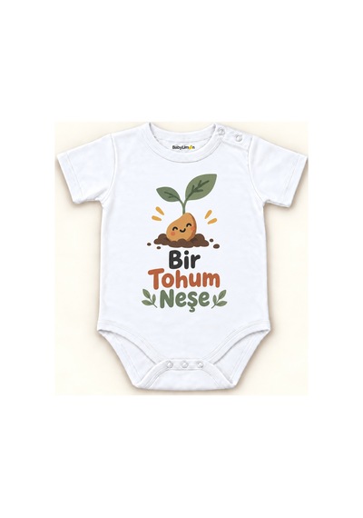 Babylimon Bir Tohum Neşe Beyaz Kısa Kollu Çıtçıtlı Bebek Zıbını Beyaz - Bir Tohum Neşe - 928161967 Beyaz - Bir Tohum Neşe Babylimon Bir Tohum Neşe Beyaz Kısa Kollu Çıtçıtlı Bebek Zıbını Beyaz - Bir Tohum Neşe - 928161967 Beyaz - Bir Tohum Neşe