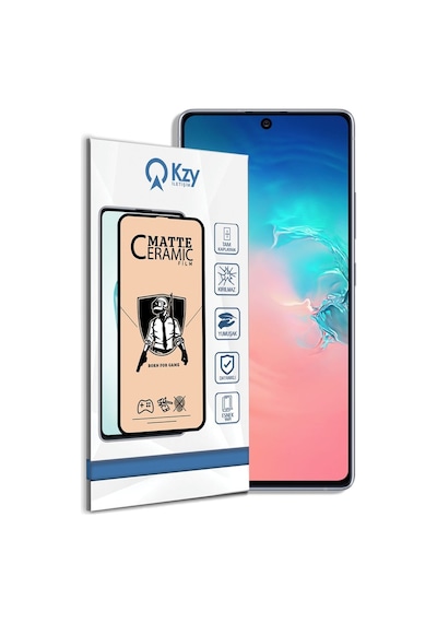 Samsung Uyumlu Galaxy S 10 Lite Tam Kaplayan Mat Seramik Ekran Koruyucu (499104171) 20 Tl Fark Ile Apple  iPhone Hızlı Şarj Kablosu