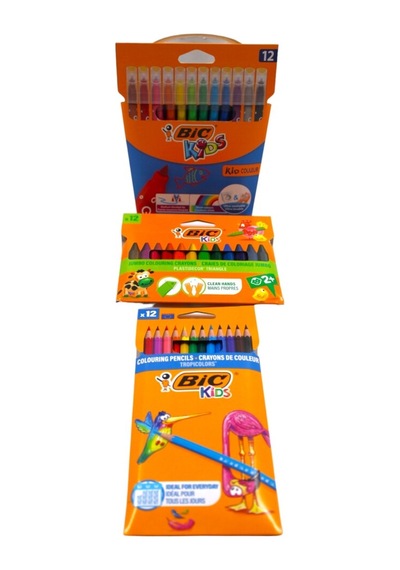 Kırtasiye Ofisi Bic İlkokul 3 Parça Boya Seti
