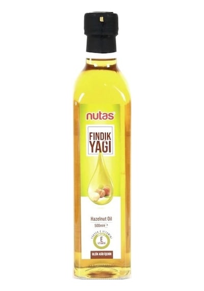 Nutas Fındık Yağı Cam Şişe  500 ML