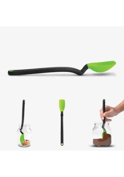Dreamfarm Mini Supoon Silikon Kaşık, Yeşil Diğer