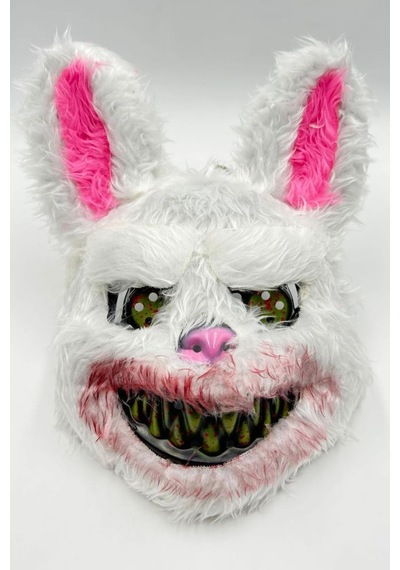 Halloween Maske Tüylü Tavşan Tüm Yaşlar