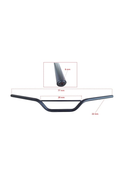 Mondial X-treme Max 150-200 Gidon Atkılı Siyah