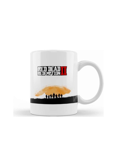 Red Dead Redemption 2 02 Kupa Bardak Porselen Karışık