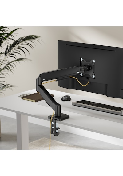 17–32'' Tek Kollu Monitör Kolu – Tam Hareketli VESA Uyumlu Monitör Tutucu – Monitör Standı