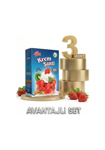 Afia Sade Krem Şanti 3x150 Gr