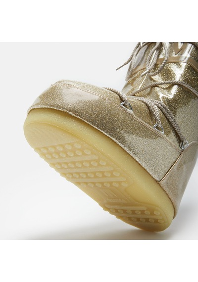 Bot Kar Kadın / Kız 80d1402850-b002 Moon Boot Icon Glitter Gold 27-34 Altın