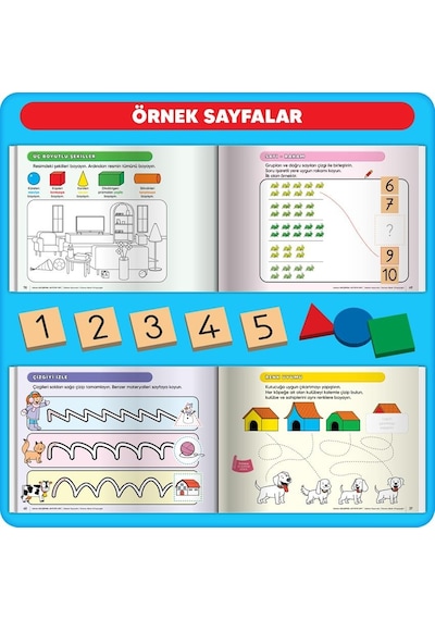 Adeda Gelişimsel Aktivite Seti 4-7 Yaş