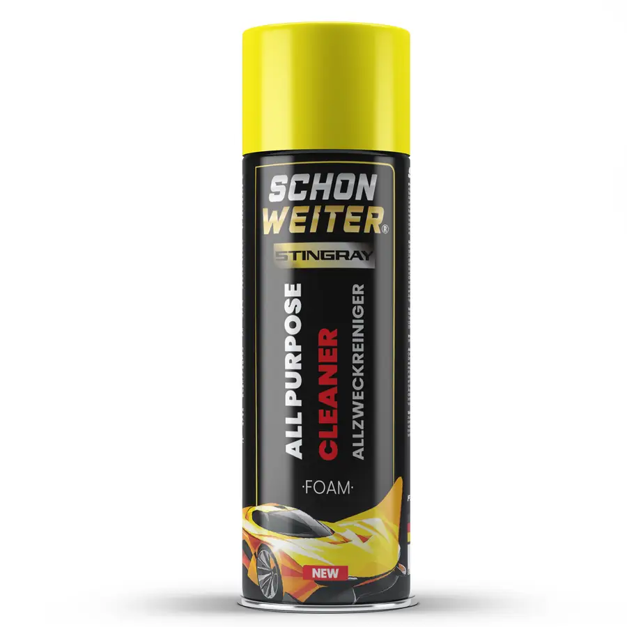 Schön Weiter Oto Araç İçi Temizleyici Köpük Aerosol Sprey Stıngray 500ml 1 adet