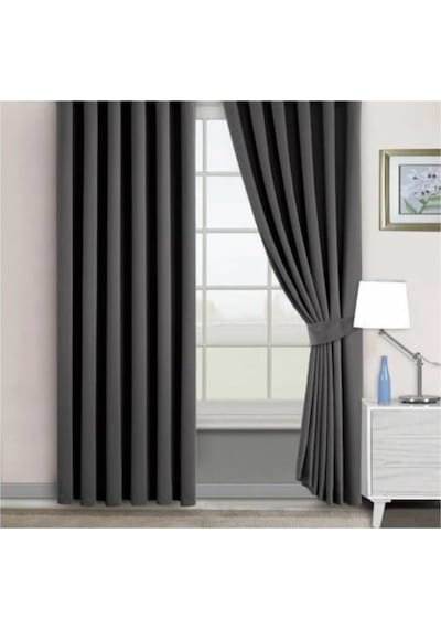 Evdepo Home Blackout Karartma Fon Perde Koyu Gri Evdepo Home Blackout Karartma Fon Perde Koyu Gri