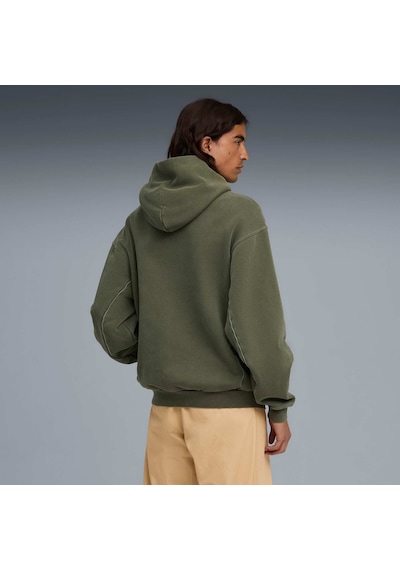 Puma X Represent Erkek Kapüşonlu Sweatshırt 632542 92 Yeşil