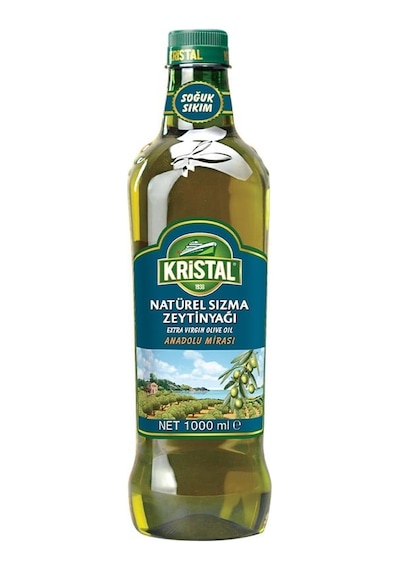 Kristal Natürel Sızma Zeytinyağı Anadolu Mirası 1 L Pet Şişe