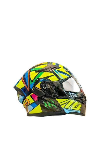Rhkc 902 Çene Açılır Vizörlü Kask Enso Çok Renkli