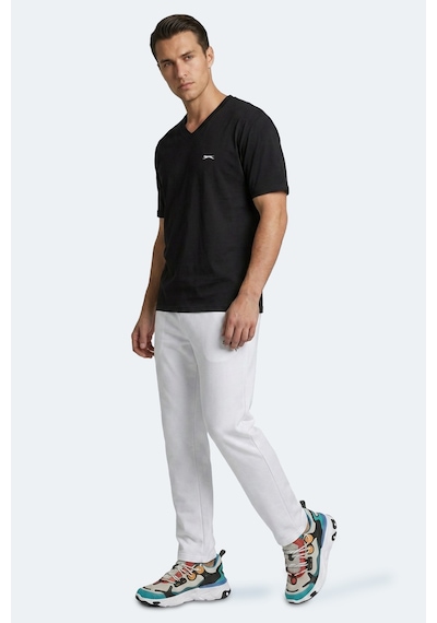 Slazenger Katre Erkek Oversıze Siyah Tişört